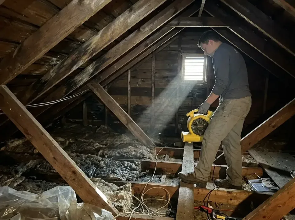 attic-water-damage-drying-proc-007 — frequently asked questions, Emergency Water Extraction & 24/7 Flood Response in Baiting…